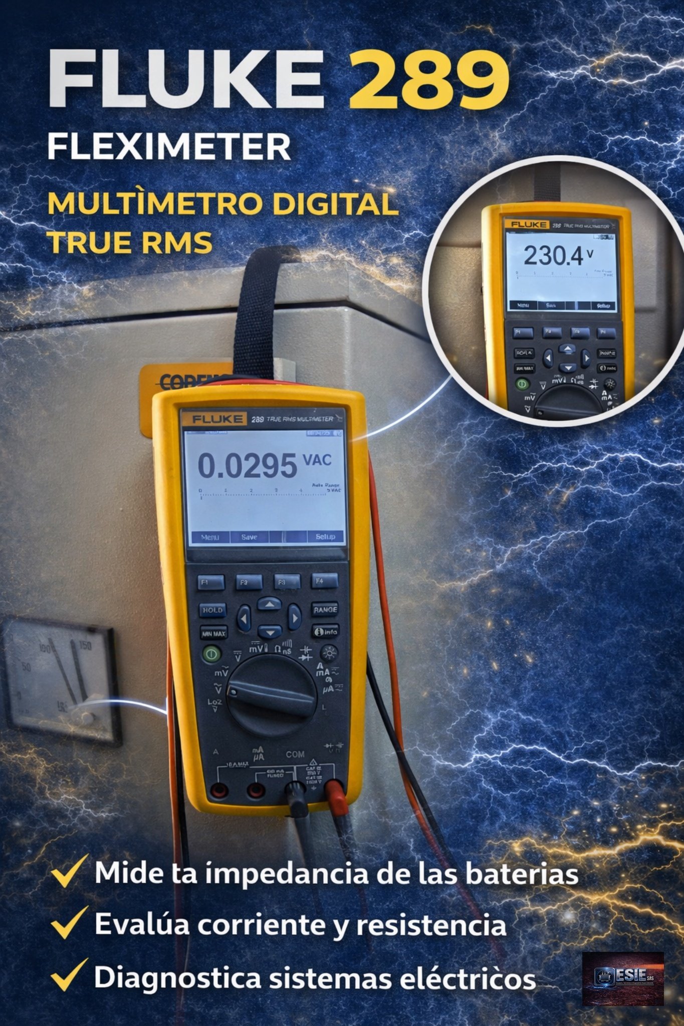 Fluke 289 Fleximeter multímetro True RMS